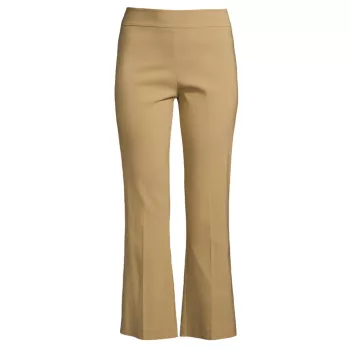Leo Flared Pull-On Pants Avenue Montaigne