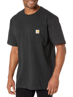 Тяжелая футболка свободного кроя с коротким рукавом и камуфляжным рисунком с логотипом Carhartt