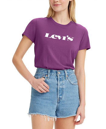Хлопковая футболка с логотипом Perfect Levi's®