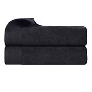 SUPERIOR 2-Piece Honeycomb Cotton Absorbent Bath Sheet Set Superior