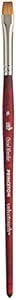 Princeton Velvetouch Artiste, Mixed-Media Brush for Acrylic, Watercolor & Oil, Series 3950 Chisel Blender Luxury Synthetic, Size 8 Princeton