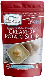 Mom’s Place Gluten-Free & Dairy Free Cream of Potato Soup Mix, Equal to 2 Cans of Condensed Soup, Vegan, Nut Free & Soy Free, 2.4 oz. Mom's Place Gluten-Free