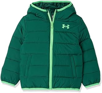 Under Armour Boys' Pronto Puffer Jacket, Mid-Weight, Zip Up Closure, Repels Water Under Armour