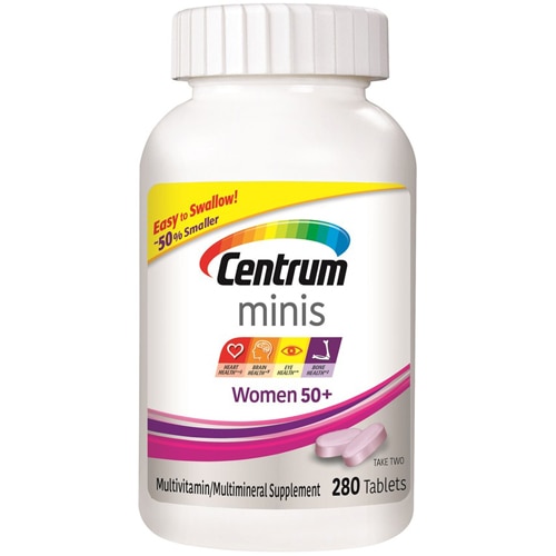 Мультивитамин для женщин 50+ Мини - 280 таблеток - Centrum Centrum