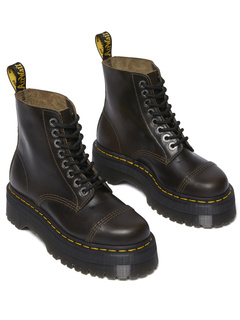 Sinclair Leather Platform Boots Dr. Martens