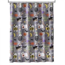 SKL Home Trick or Treat Pets Fabric Shower Curtain SKL Home