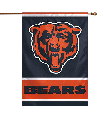 Односторонний вертикальный баннер Chicago Bears 28 x 40 дюймов с основным логотипом Wincraft