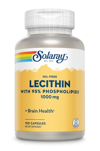 Лецитин Solaray -- 100 капсул Solaray