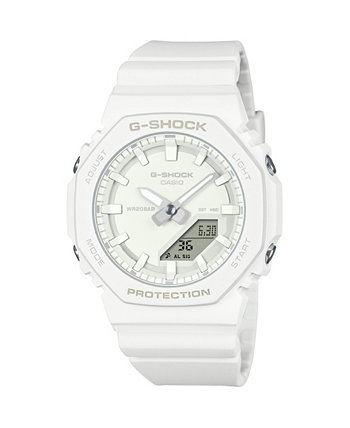 Аналоговые цифровые часы унисекс из белой смолы, 40,2 мм, GMAP2100-7A G-Shock
