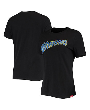 Женская черная футболка Golden State Warriors Arcadia Sportiqe