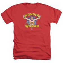 Dc Comics Flying Through Adult Heather T-shirt Licensed Character