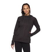 Women's Gaiam Flow Marled Hooded Jacket Gaiam