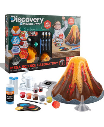 Mega Science Laboratory Experiment and Activity Set, 70 piece Discovery #MINDBLOWN