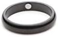 Magnetic Hematite Thin Band Ring - Style and Holistic Wellness Combined, Enhance Overall Well-Being, Target Pressure Points, Unisex Gift - Black - 7 MAGNEHEALTH