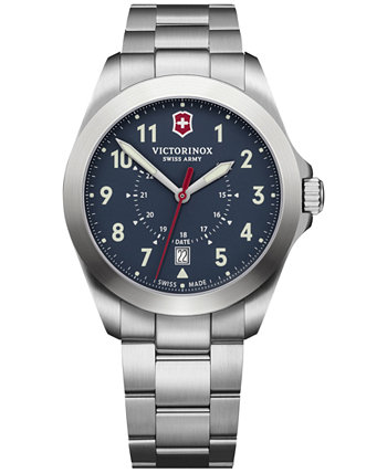 Мужские часы Swiss Heritage из нержавеющей стали с браслетом 40 мм Victorinox