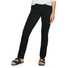 Женские прямые джинсы Sonoma Goods For Life® Supersoft средней посадки SONOMA