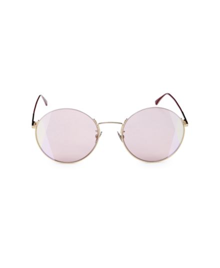 Круглые солнцезащитные очки 57 мм Bottega Veneta