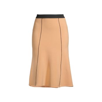 Piped Circle Skirt Victor Glemaud