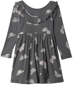 GAP Baby Girls' Long Sleeve Ribbed Dress Gap