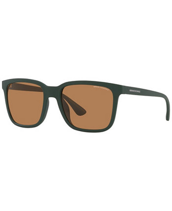 Мужские поляризованные солнцезащитные очки, AX4113S 55 Armani Exchange