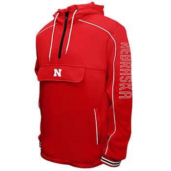 Мужская Повседневная куртка Franchise Club Nebraska Cornhuskers Edge Anorak Pullover Franchise Club