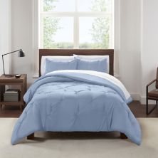 Serta® Simply Clean Набор из 3-х частей плиссированного антимикробного одеяла с накладками Serta
