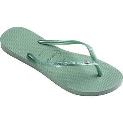 Детские сандалии Havaianas Slim Crystal SW II с удобной конструкцией и резиновой подошвой Havaianas