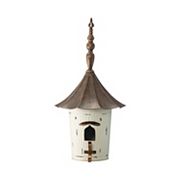 Glitzhome Metal Retro Pagoda Hanging Birdhouse For Outdoors Glitzhome