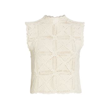 Nicolette Crocheted Top Magali Pascal