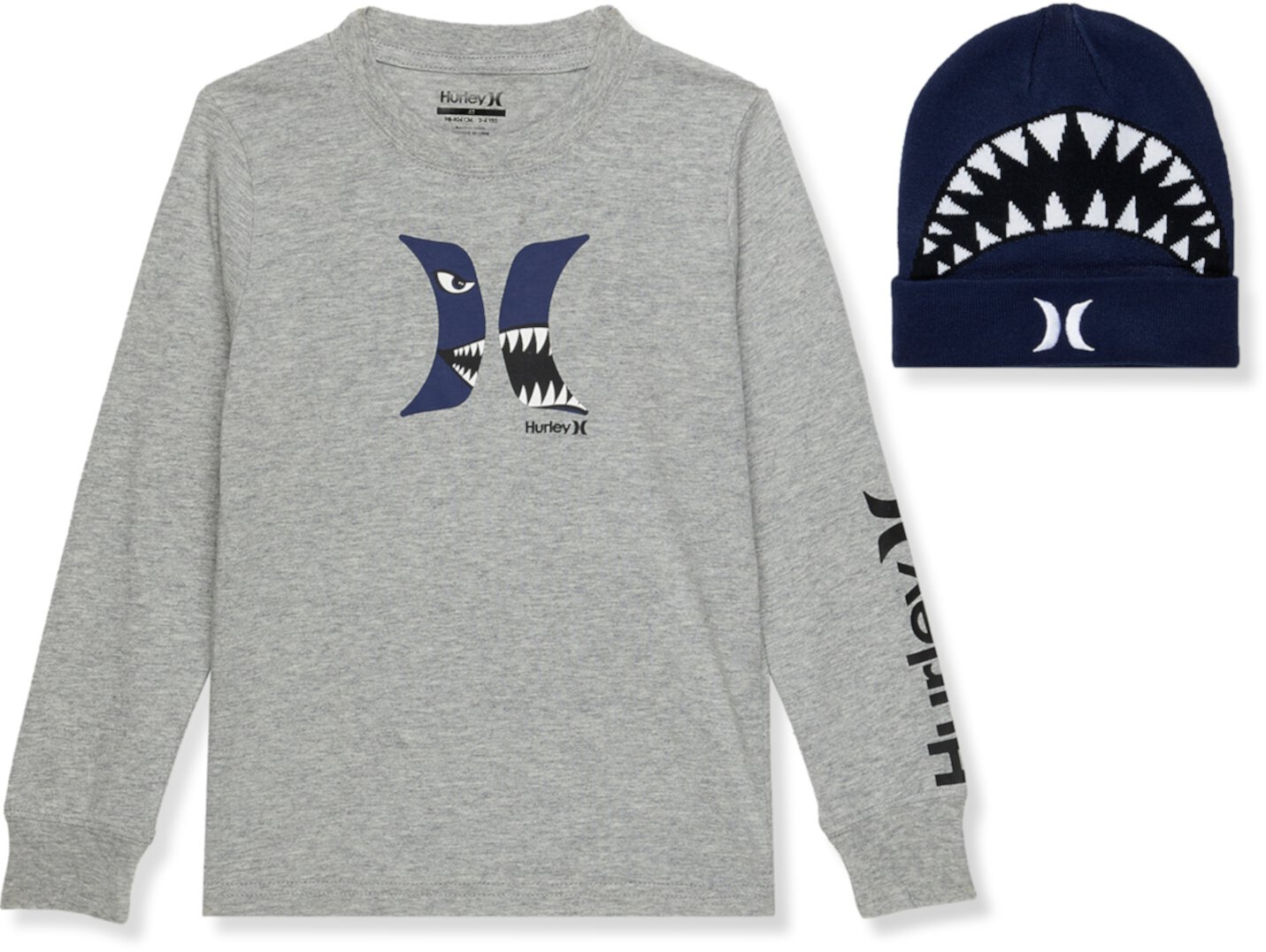 Shark Bait Tee & Hat Set (Toddler) Hurley