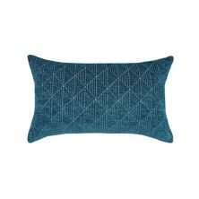 FRESHMINT Двусторонняя декоративная подушка из тканого жаккарда из синели с геометрическим рисунком FRESHMINT