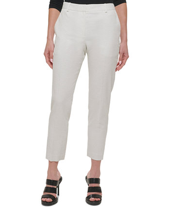 Женские текстурированные брюки до щиколотки Essex DKNY