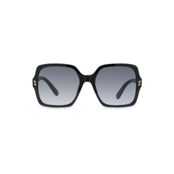 Квадратные солнцезащитные очки 55 мм Stella McCartney