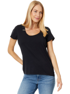 Мягкая эластичная футболка Supima с круглым вырезом и короткими рукавами L.L.Bean