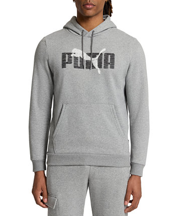 Мужское худи PUMA с ярким логотипом, в удобном regular fit Puma