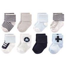 Махровые носки Luvable Friends для новорожденных мальчиков и малышей, Самолет Luvable Friends