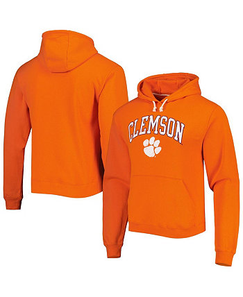 Мужской оранжевый флисовый пуловер с капюшоном Clemson Tigers Arch Essential League Collegiate Wear