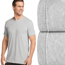 2 пары эластичных футболок с круглым вырезом Big & Tall Jockey® Jockey