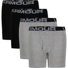 Комплект из 4 хлопковых трусов-боксеров Under Armour для мальчиков 8–20 лет Under Armour
