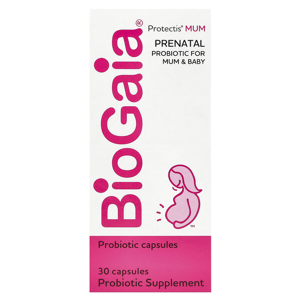 Protectis MUM, Пренатальный Пробиотик - 30 капсул - BioGaia BioGaia