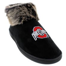 Ohio State Buckeyes Faux-Fur Slippers NCAA