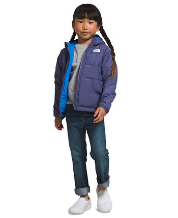 Двусторонняя куртка Perrito для маленьких и маленьких девочек и мальчиков The North Face