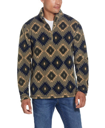 Мужской свитер на молнии до груди с принтом в стиле юго-запада Weatherproof Vintage Weatherproof Vintage