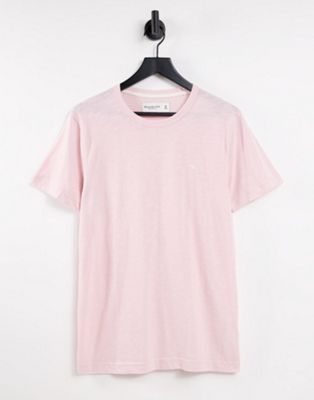 Розовая футболка с логотипом Abercombie & Fitch Abercrombie & Fitch