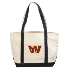 Washington Commanders Canvas Tote Bag Logo Brand
