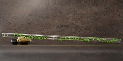 Hall Crystal Flute 12191 - Inline Glass Flute in Eb - Bristol Celtic Hall Crystal Flutes