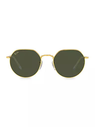 RB3565 Jack 53MM Round Sunglasses Ray-Ban