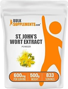 BulkSupplements.com St. John's Wort Extract (100 Grams - 3.5 oz) BulkSupplements