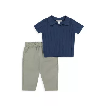 Комплект из свитера и брюк для мальчика для мальчика Miniclasix
