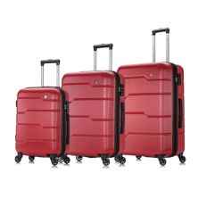 Dukap Rodez Набор чемоданов Hardside Spinner из 3 предметов DUKAP